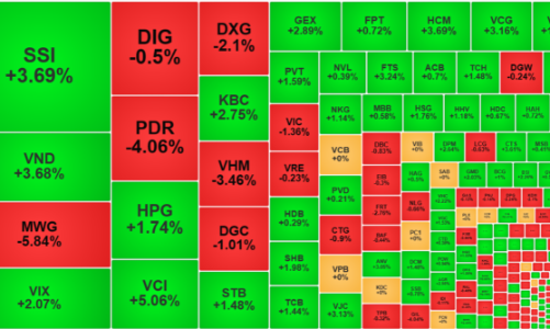 Blue-chips kìm điểm số, cổ phiếu phân hóa tích cực