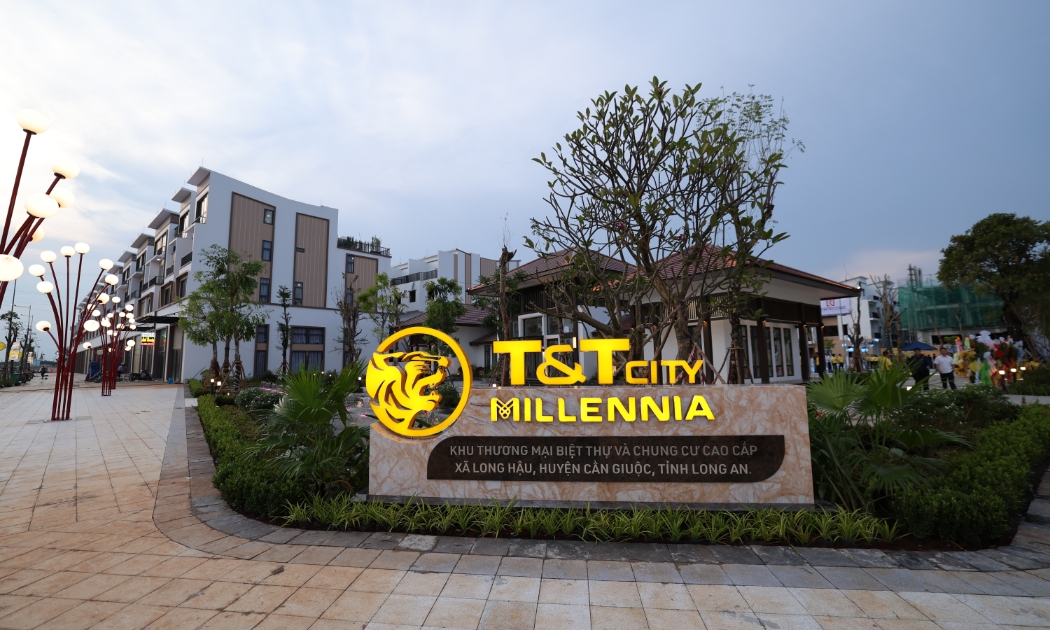 Dự án T&T City Millennia (Long An) chính thức khánh thành giai đoạn 1.