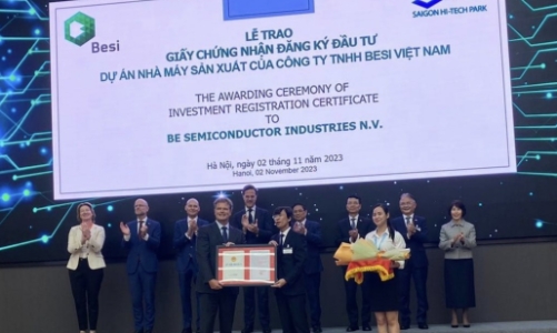 Doanh nghiệp vi mạch bán dẫn BESI Hà Lan đầu tư vào Khu công nghệ cao TP.HCM