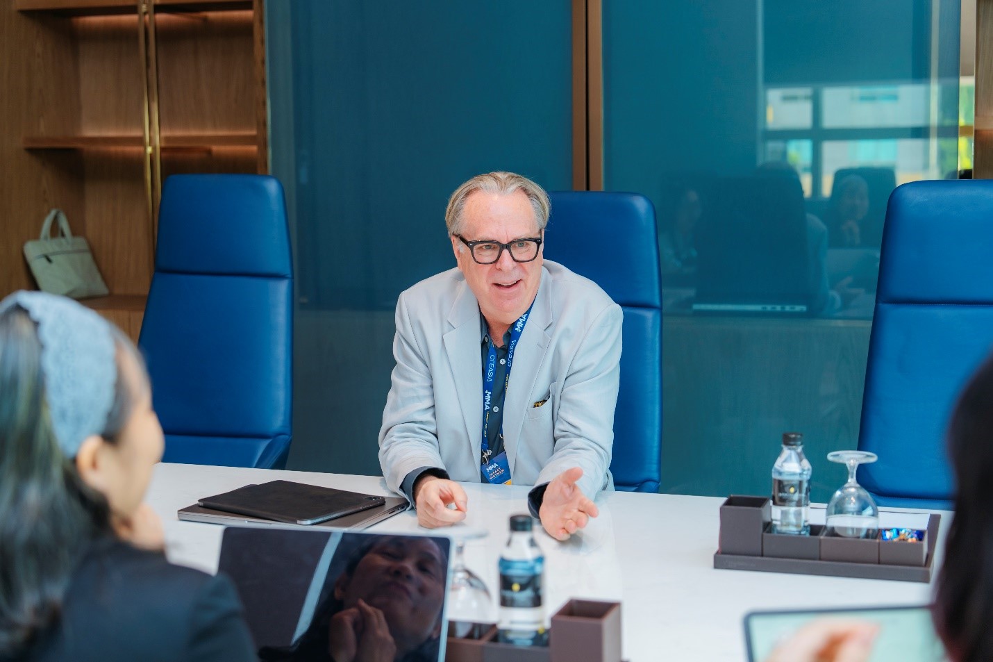 Mr. Greg Stuart shares his views on current and future trends in AI and its impact on various industries and sectors. Photo courtesy of MMA Global  