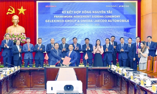 Geleximco ký hợp đồng nguyên tắc với doanh nghiệp Trung Quốc  xây dựng nhà máy lắp ráp, sản xuất ô tô 