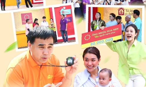 Hành trình 1 năm Tập đoàn Hoa Sen thực hiện sứ mệnh mang hạnh phúc cho trẻ em mồ côi