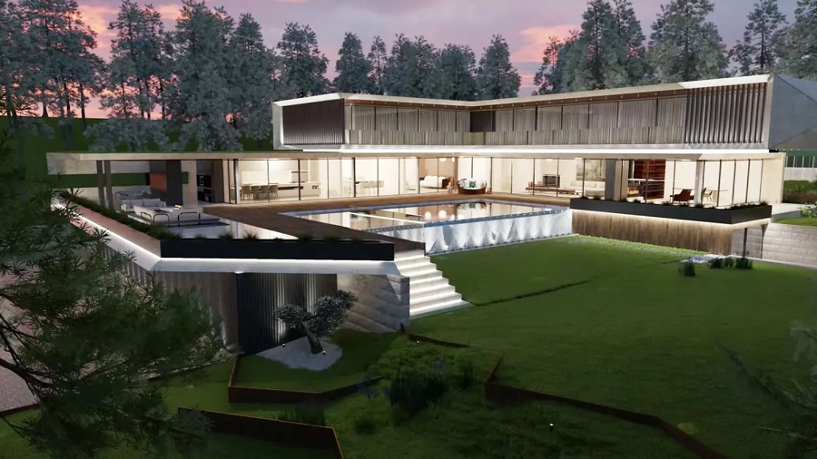 Biệt thự rộng 2.720m2 của danh thủ Ronaldo.