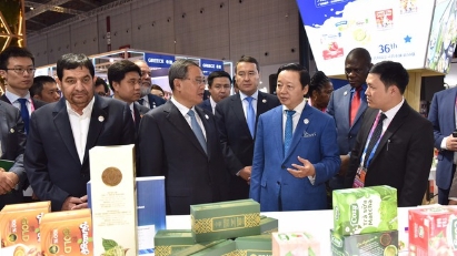 Vietnamese delegation attends China International Import Expo
