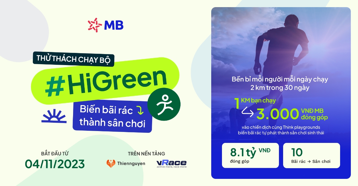 Chiến dịch HiGreen nhằm truyền tải th&ocirc;ng điệp sống bền vững, quan t&acirc;m tới m&ocirc;i trường v&agrave; cộng đồng đến 25 triệu kh&aacute;ch h&agrave;ng v&agrave; x&atilde; hội.
