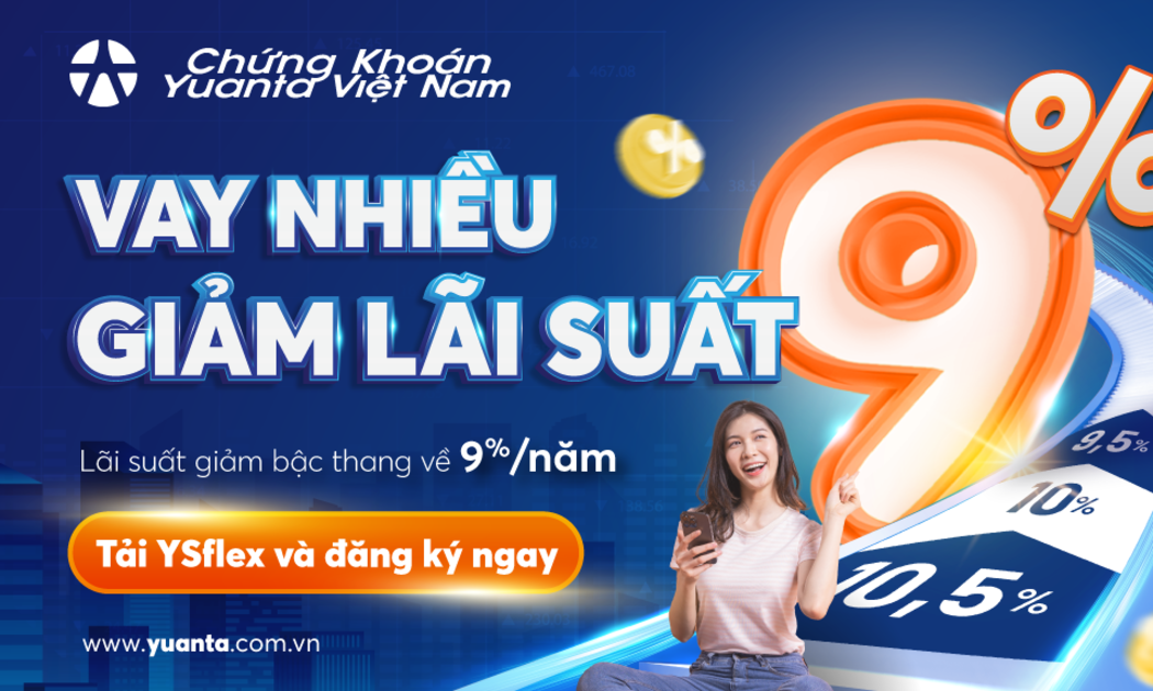 Chương trình ưu đãi lãi suất ký quỹ siêu tiết kiệm cho khách hàng “vay càng nhiều, lãi suất càng giảm”.
