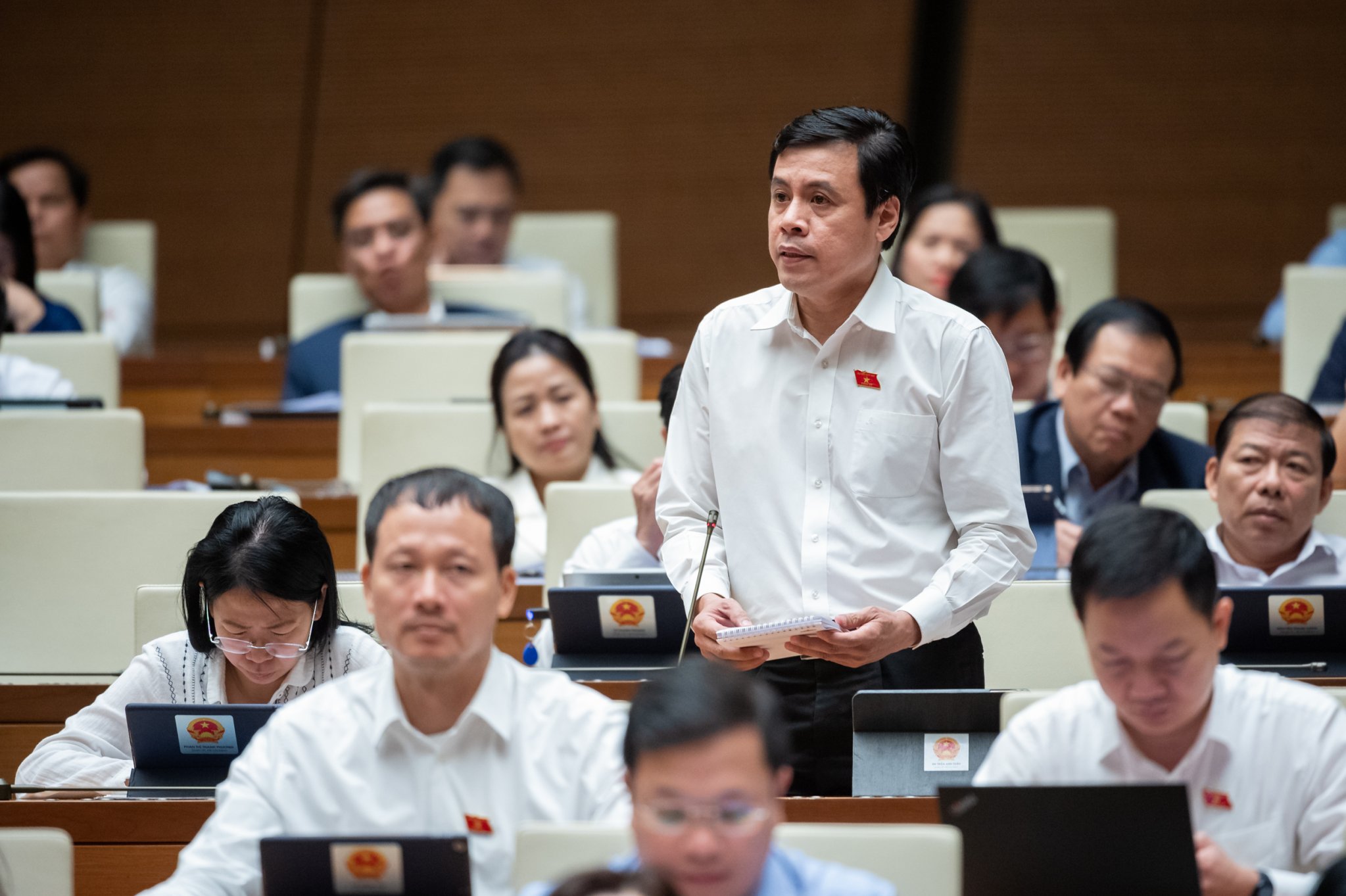 Đại biểu Trần Anh Tuấn. Ảnh - Quochoi.vn.