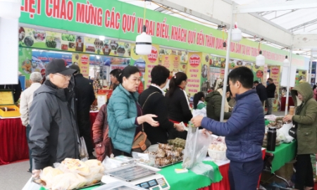 Hội chợ OCOP Quảng Ninh - Đông 2022, tổ chức tại TP Móng Cái.