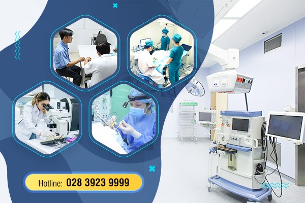 Máy móc, trang thiết bị y tế khám chữa bệnh đầy đủ