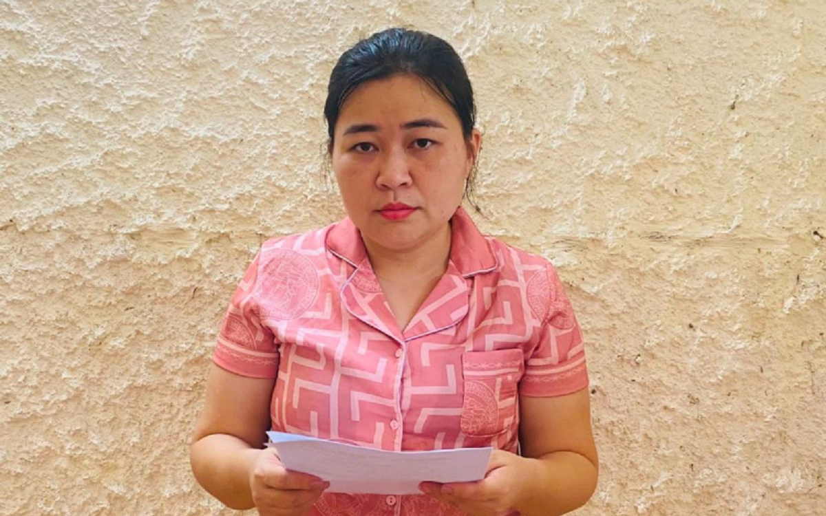 Đối tượng Trương Thị Lưu đã lừa đảo chiếm đoạt trên 50 tỷ đồng. Ảnh: Công an Hà Tĩnh.