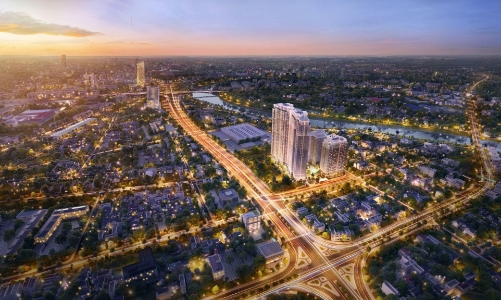 Kiến trúc xanh thư giãn tại Gem Park Hải Phòng