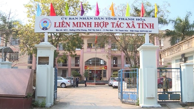 Trụ sở Li&ecirc;n minh Hợp t&aacute;c x&atilde; tỉnh Thanh H&oacute;a