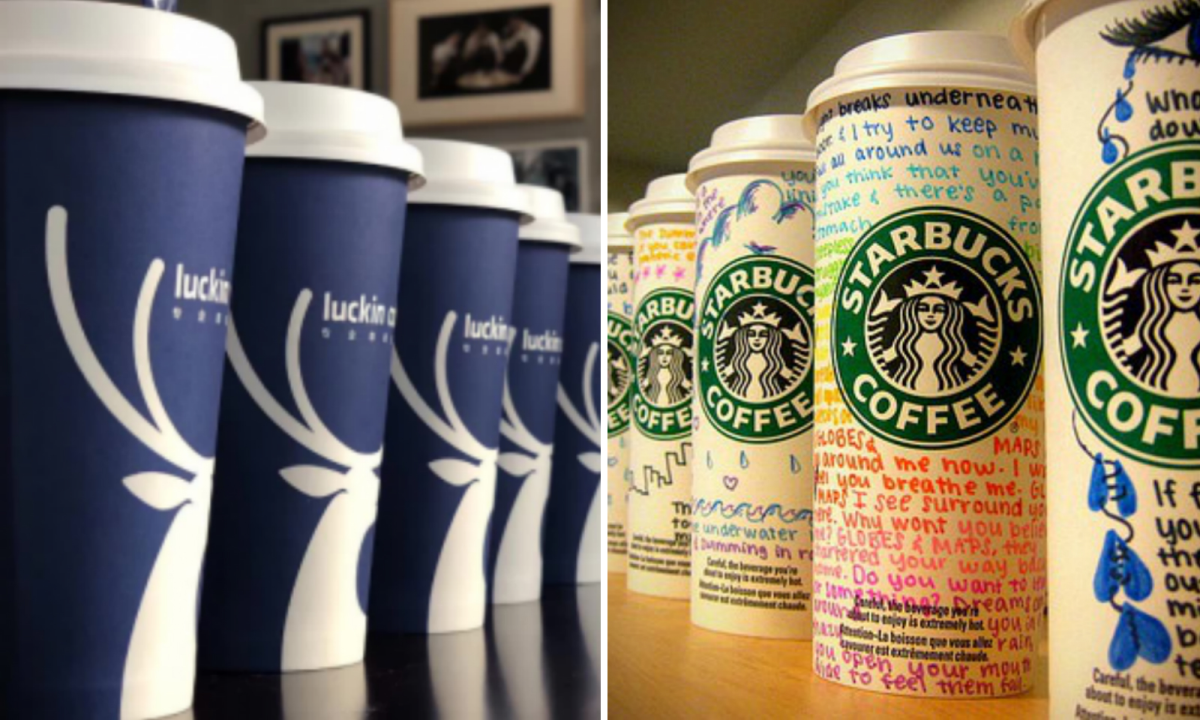 Luckin Coffee đã vượt qua Starbucks để trở thành chuỗi cà phê lớn nhất tại thị trường Trung Quốc.