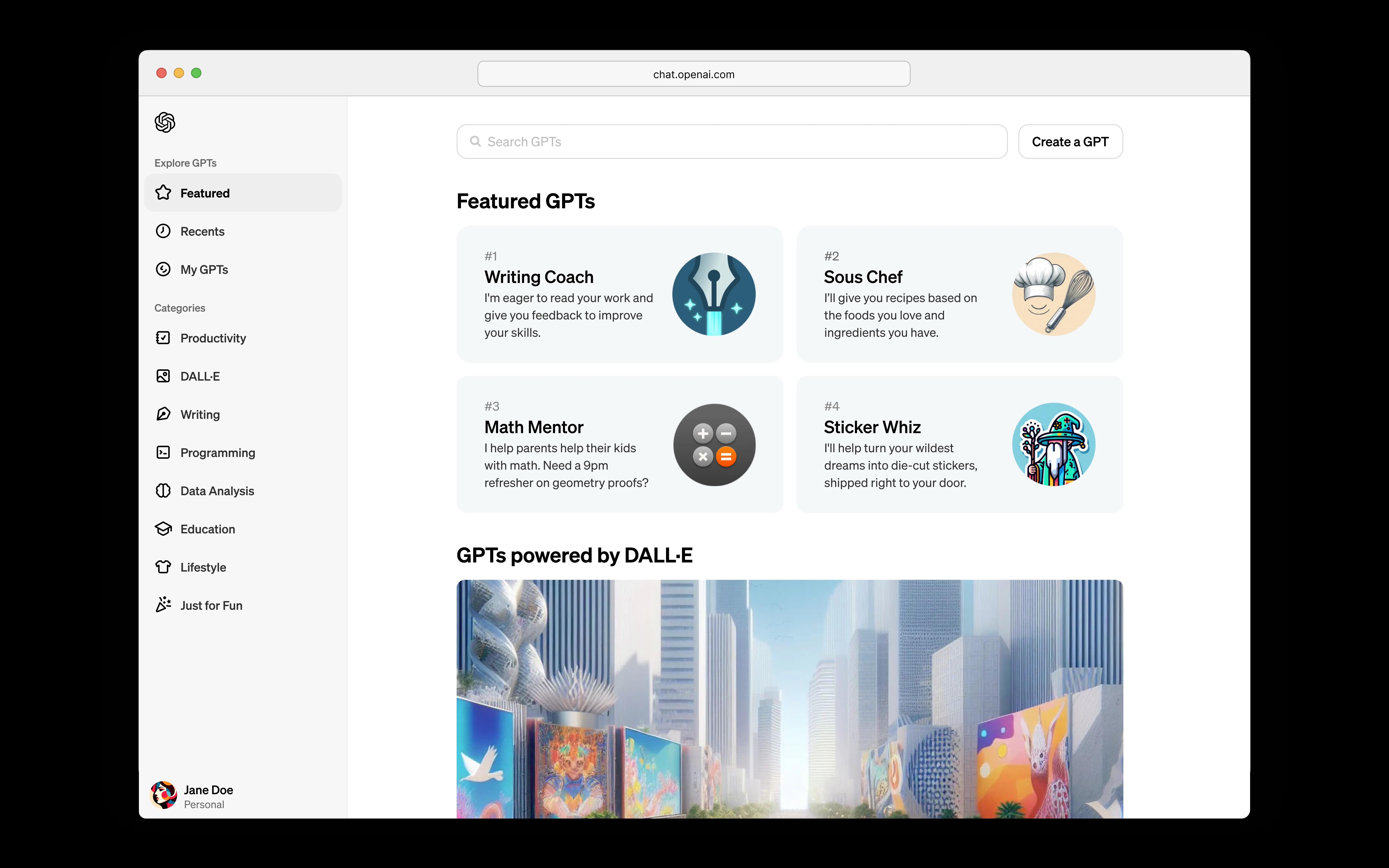 OpenAI GPT Store  