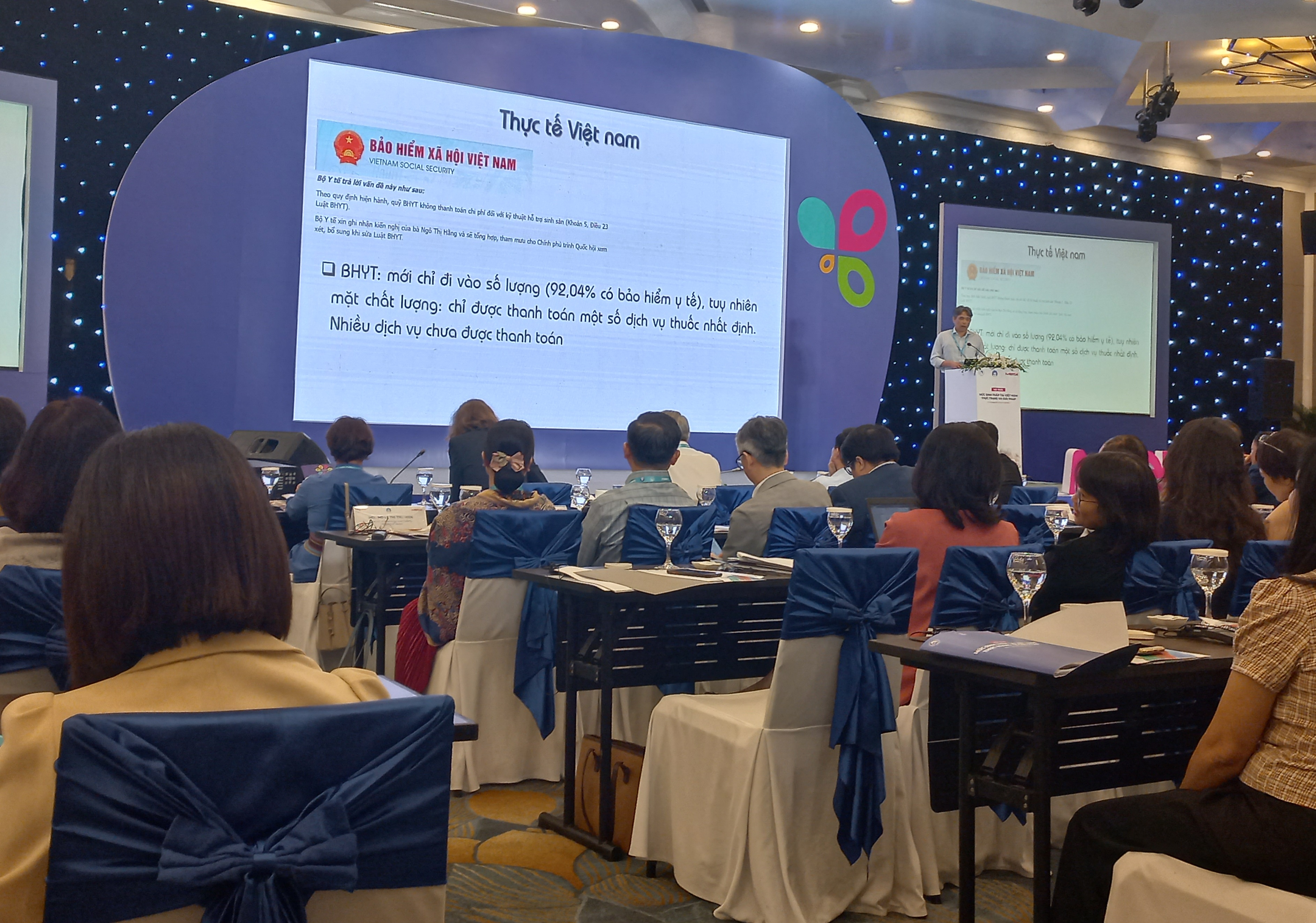 Các chuyên gia chia sẻ tại hội thảo. Ảnh - N.Dương.