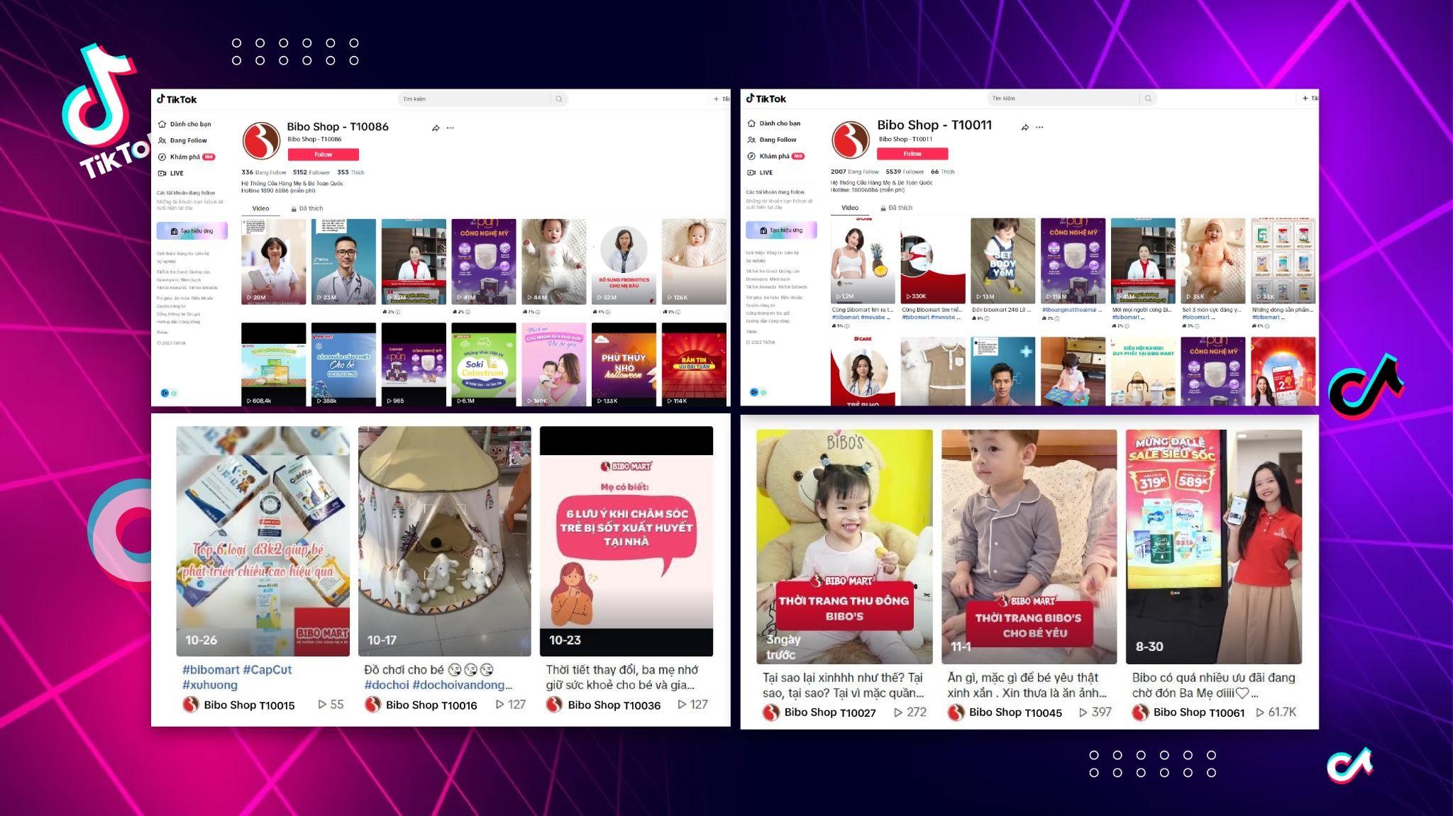 Mỗi cá nhân tham gia dự án “Khởi nghiệp cùng Bibo” được hỗ trợ xây dựng một shop online trên các nền tảng xã hội.