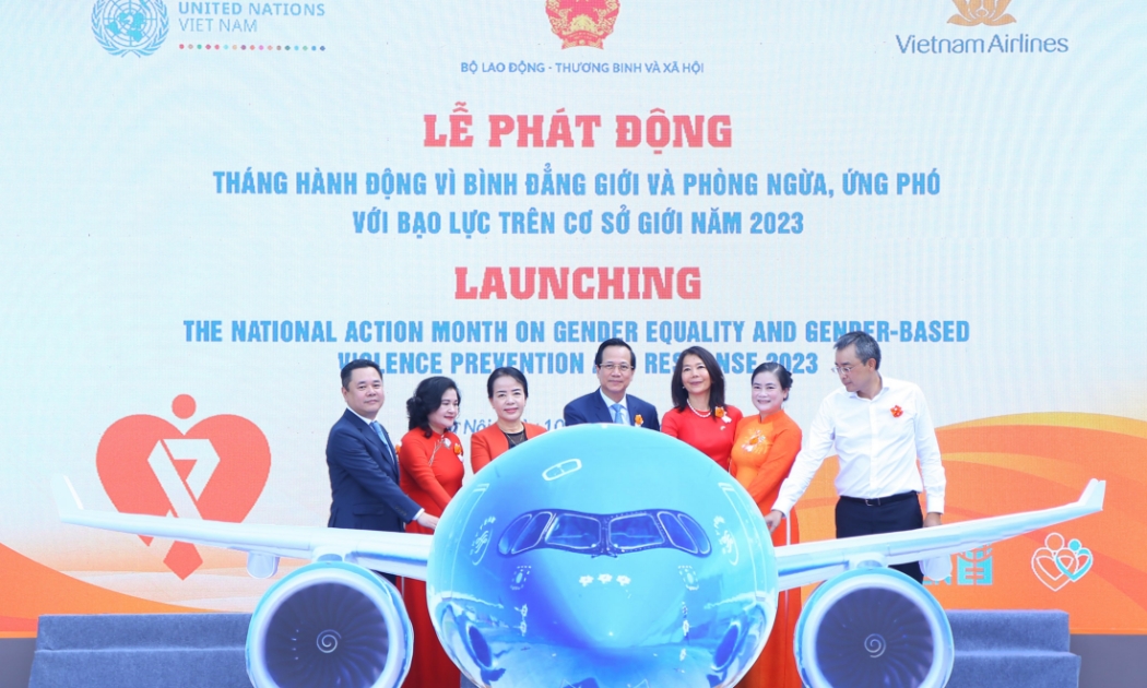 Lễ phát động Tháng hành động vì bình đẳng giới và phòng ngừa, ứng phó với bạo lực trên cơ sở giới năm 2023. 