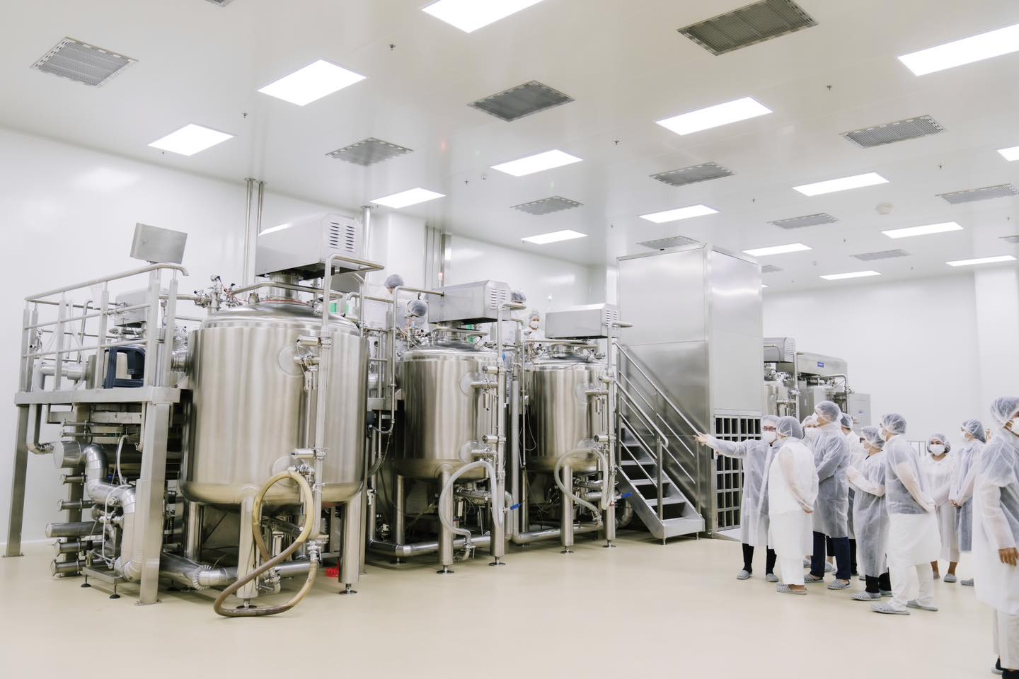 Một góc nhà máy sản xuất của thương hiệu Cocoon Việt Nam.