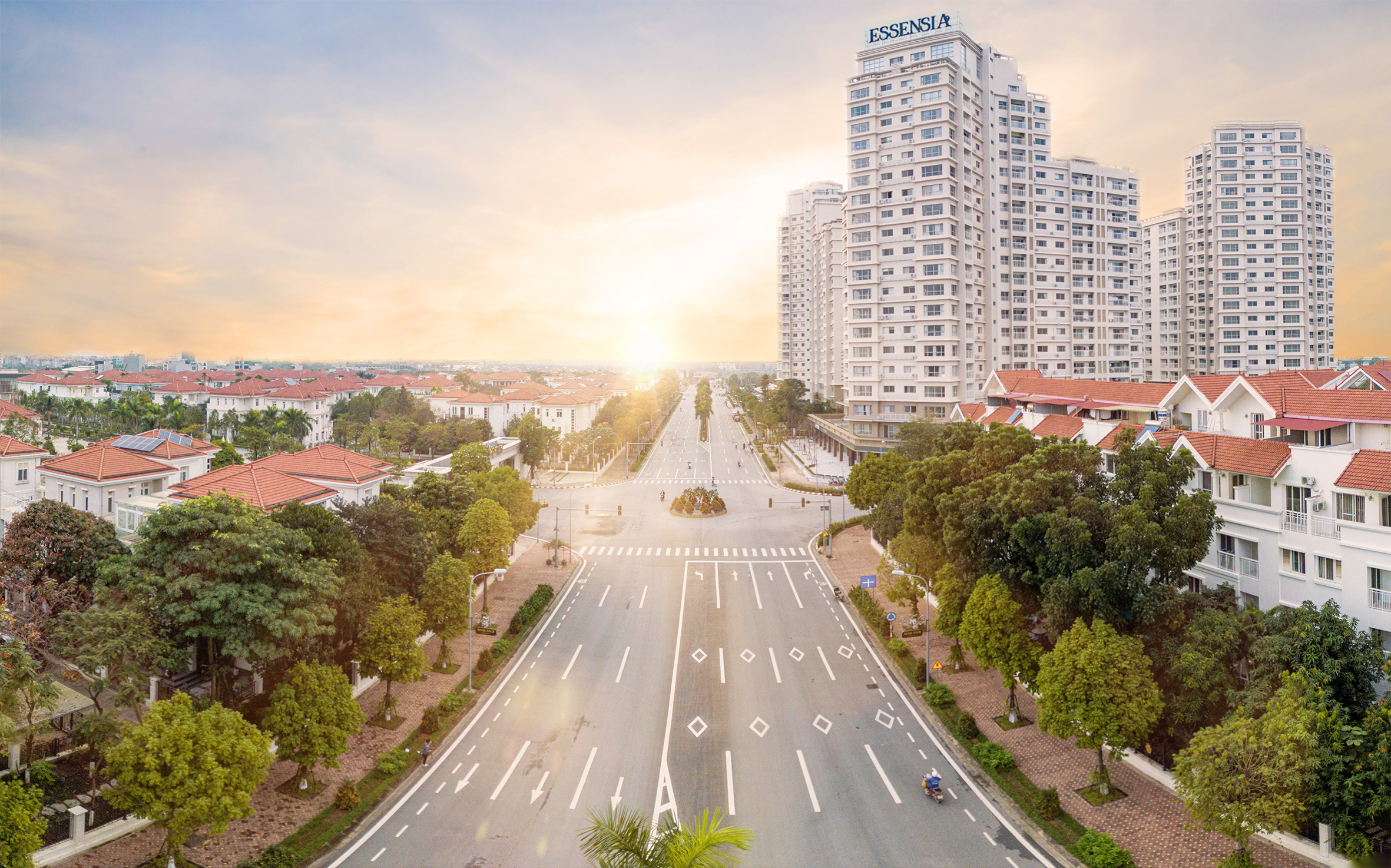 Dự án Mailand Hanoi City - Thành phố Sáng tạo do Phú Long phát triển, tọa lạc tại cửa ngõ Tây Hà Nội.