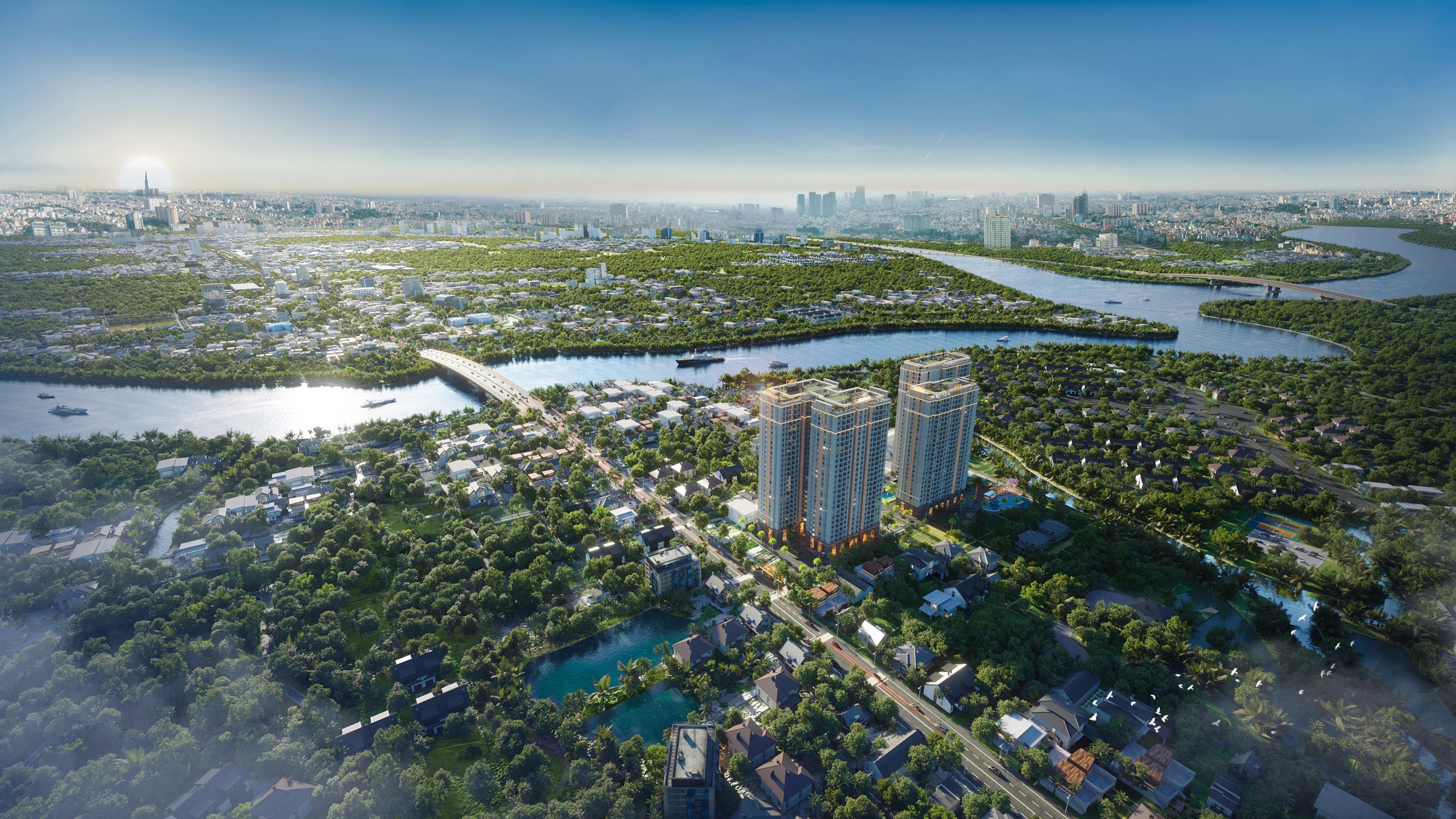 Phối cảnh dự án Khai Hoan Prime.