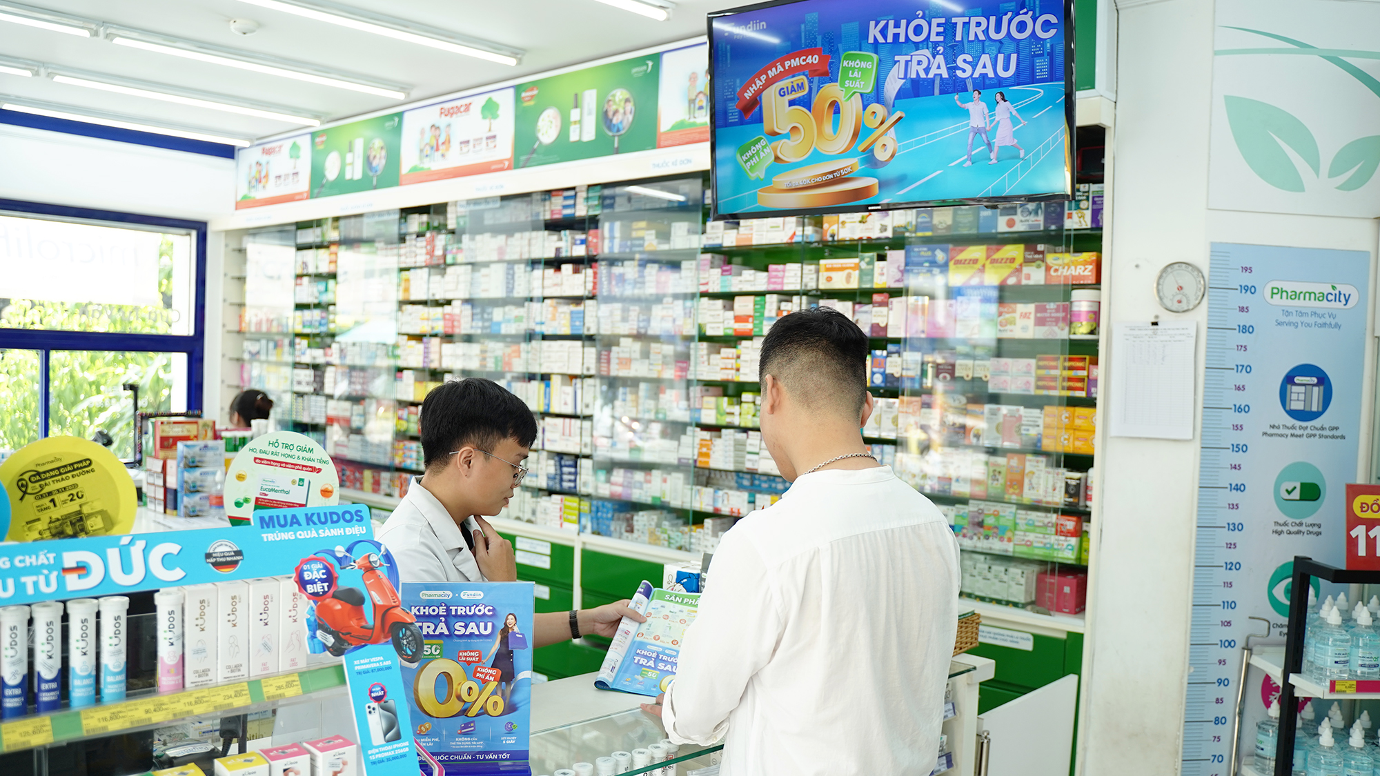 Phương thức Mua trước Trả sau Fundiin đã có mặt tại gần 1000 cửa hàng Pharmacity.