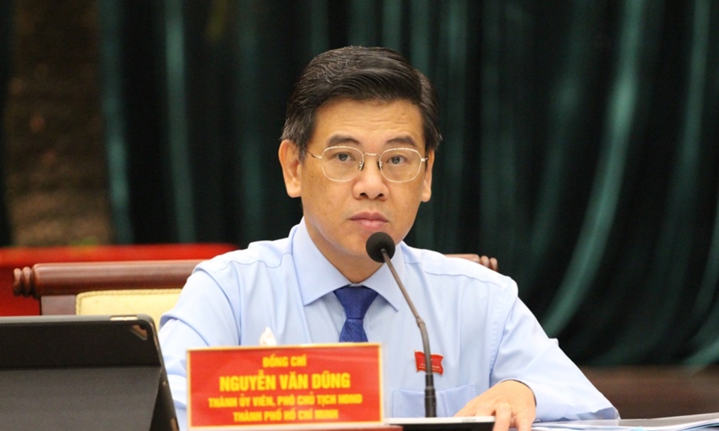 Tân Phó chủ tịch UBND TP.HCM Nguyễn Văn Dũng - Ảnh: Thành Nhân