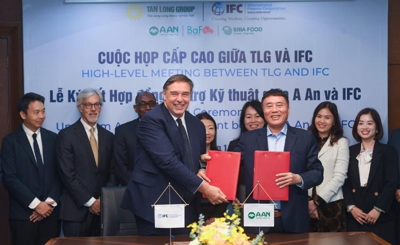IFC partners with Tan Long Group to promote sustainable rice production