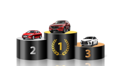 Top 10 auto bestsellers in October