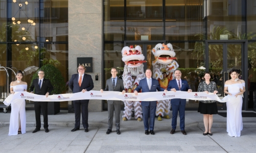 Khu căn hộ hàng hiệu Marriott Residences đầu tiên tại Việt Nam chính thức khai trương tại Grand Marina, Saigon