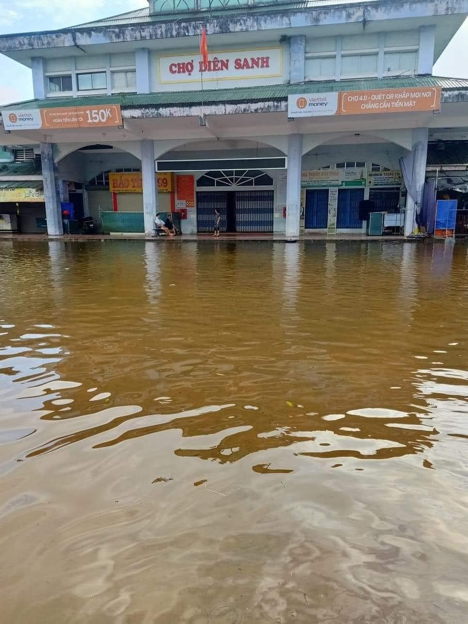 Khu vực chợ Diên Sanh, huyện Hải Lăng