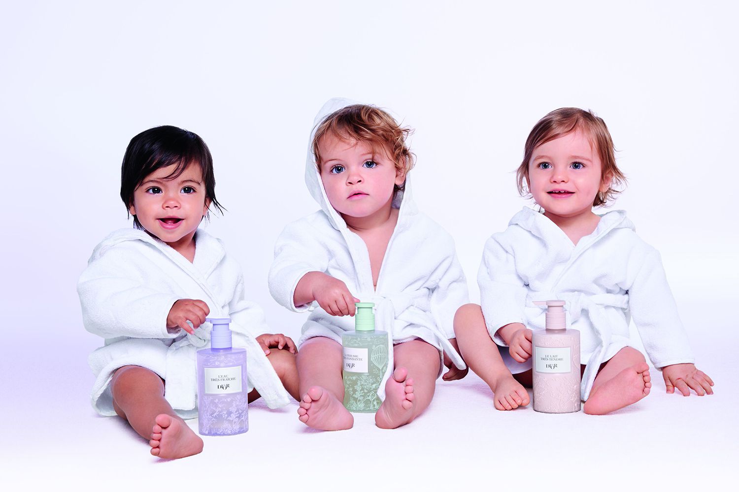 Dior mới cho ra mắt dòng mỹ phẩm chăm sóc da cho trẻ sơ sinh. 