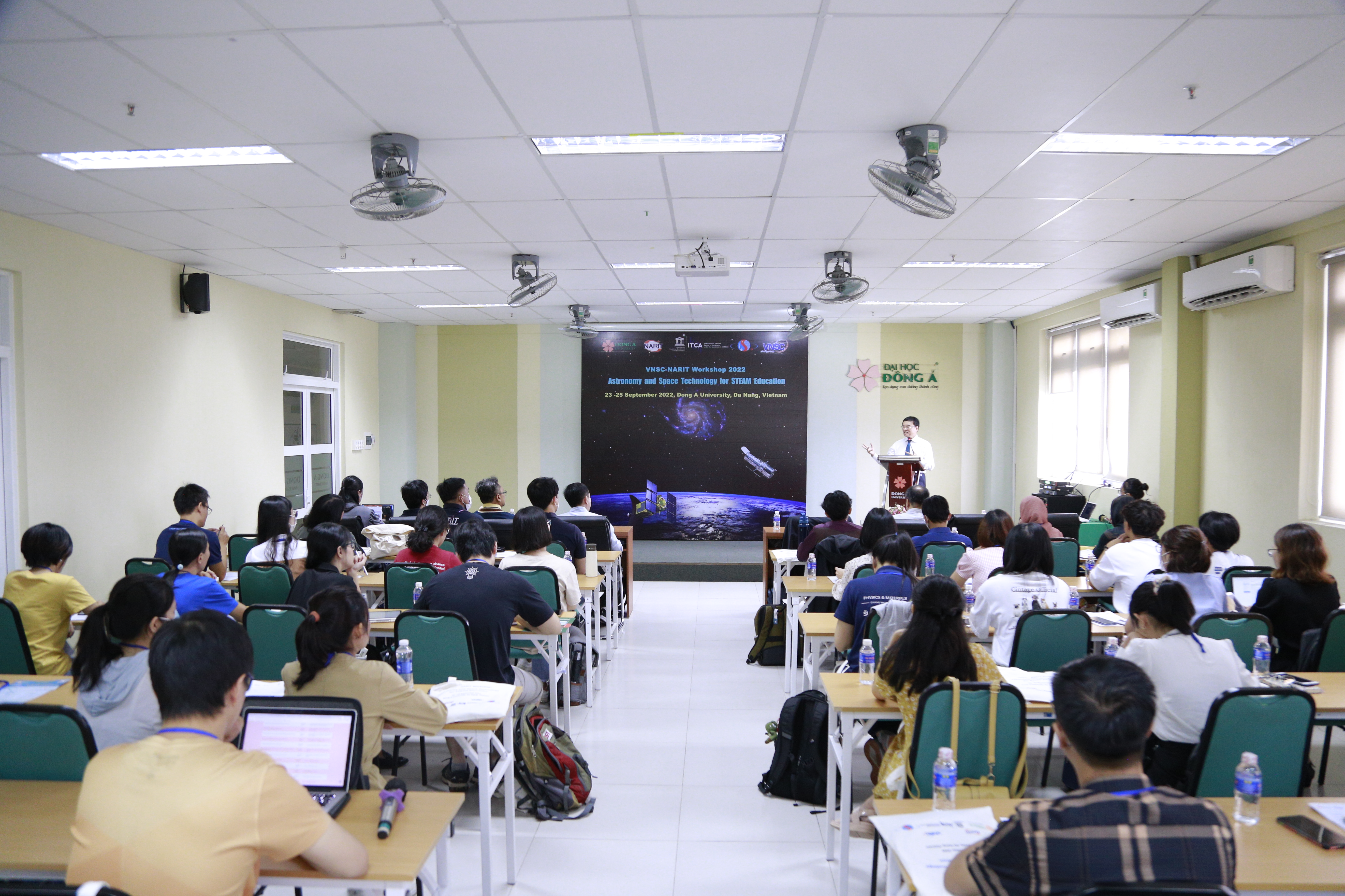 Đại học Đông Á-một trong những trường đại học đã ký hết hợp tác đào tạo sinh viên học ngành Điều dưỡng với các trường đại học của Nhật Bản. Ảnh Ngô Anh Văn
