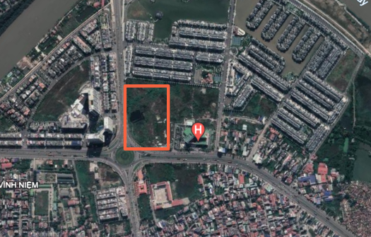 Khu đất được Hải Phòng chấp thuận chủ trương để thực hiện dự án nhà ở thương mại cao tầng