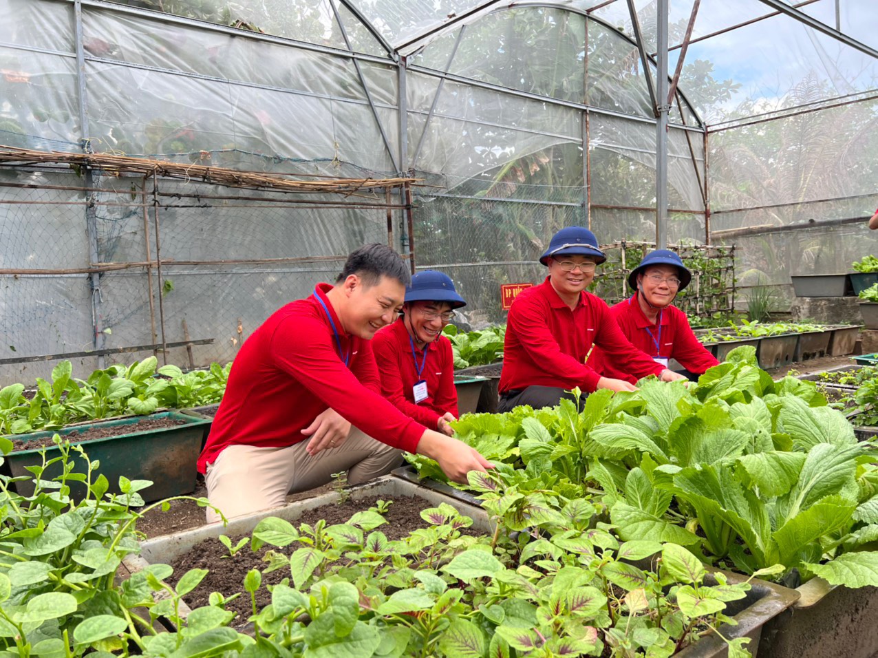 Phân Bón Cà Mau tặng vườn ươm vì màu xanh Trường Sa.
