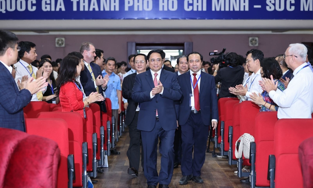 Thủ tướng Phạm Minh Chính đã làm việc với Đại học Quốc gia TP.HCM chiều 16/11.