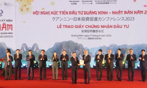 Tỉnh Quảng Ninh có thêm 80 triệu USD từ các nhà đầu tư Nhật Bản