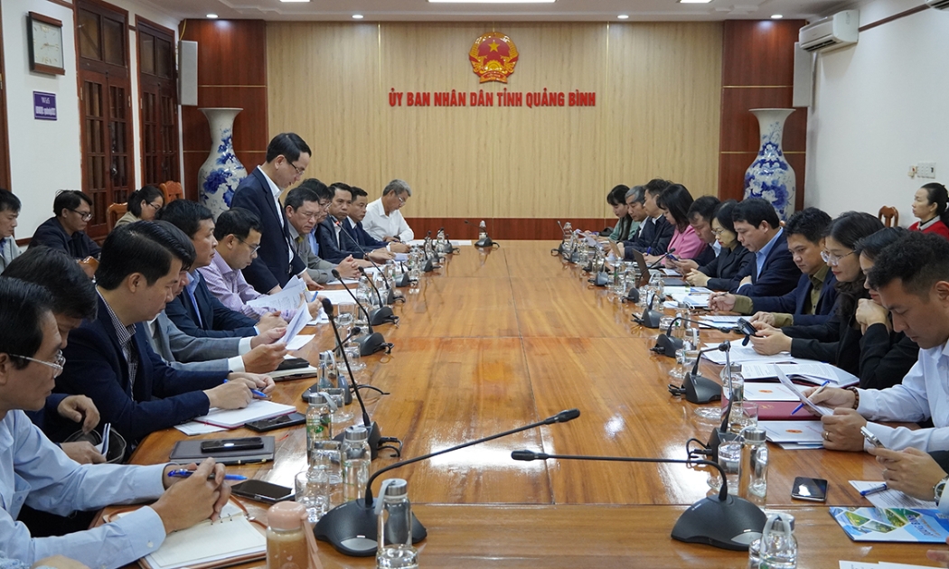 Toàn cảnh buổi làm việc