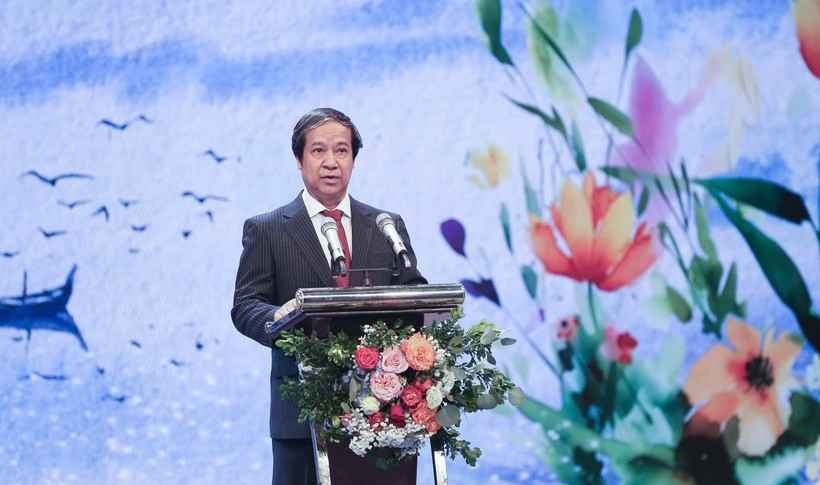 Bộ trưởng Nguyễn Kim Sơn phát biểu tại chương trình 