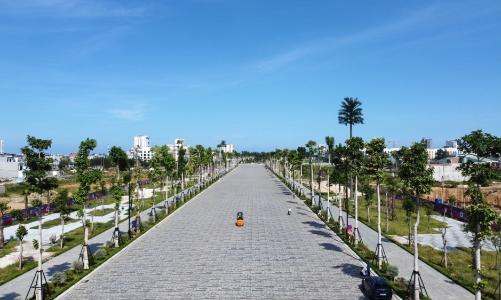 Cận cảnh một trong những đại lộ đẹp nhất tỉnh Thanh Hóa hiện nay