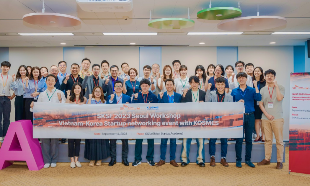 Chuyến công tác Hàn Quốc kết nối Top 10 SKSF 2023 với Hệ sinh thái Hàn Quốc.