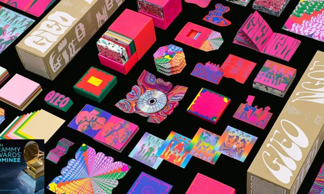 Boxset album Gieo của nhóm nhạc Ngọt. Ảnh: Ngọt