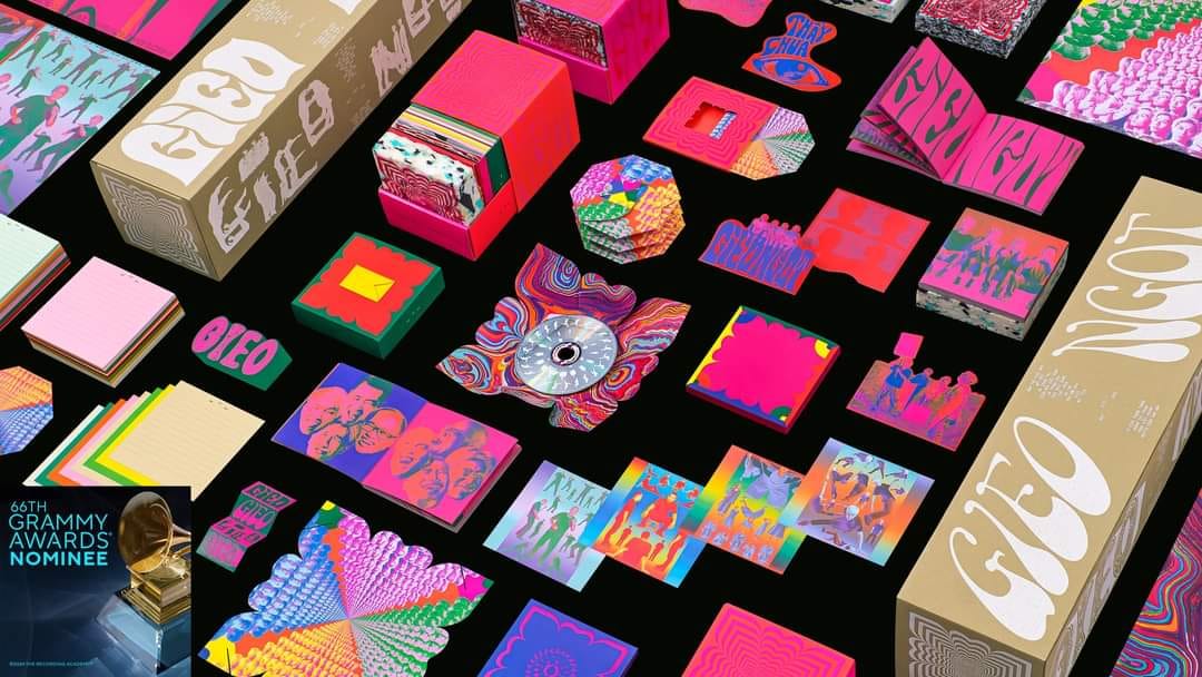 Boxset album Gieo của nhóm nhạc Ngọt. Ảnh: Ngọt