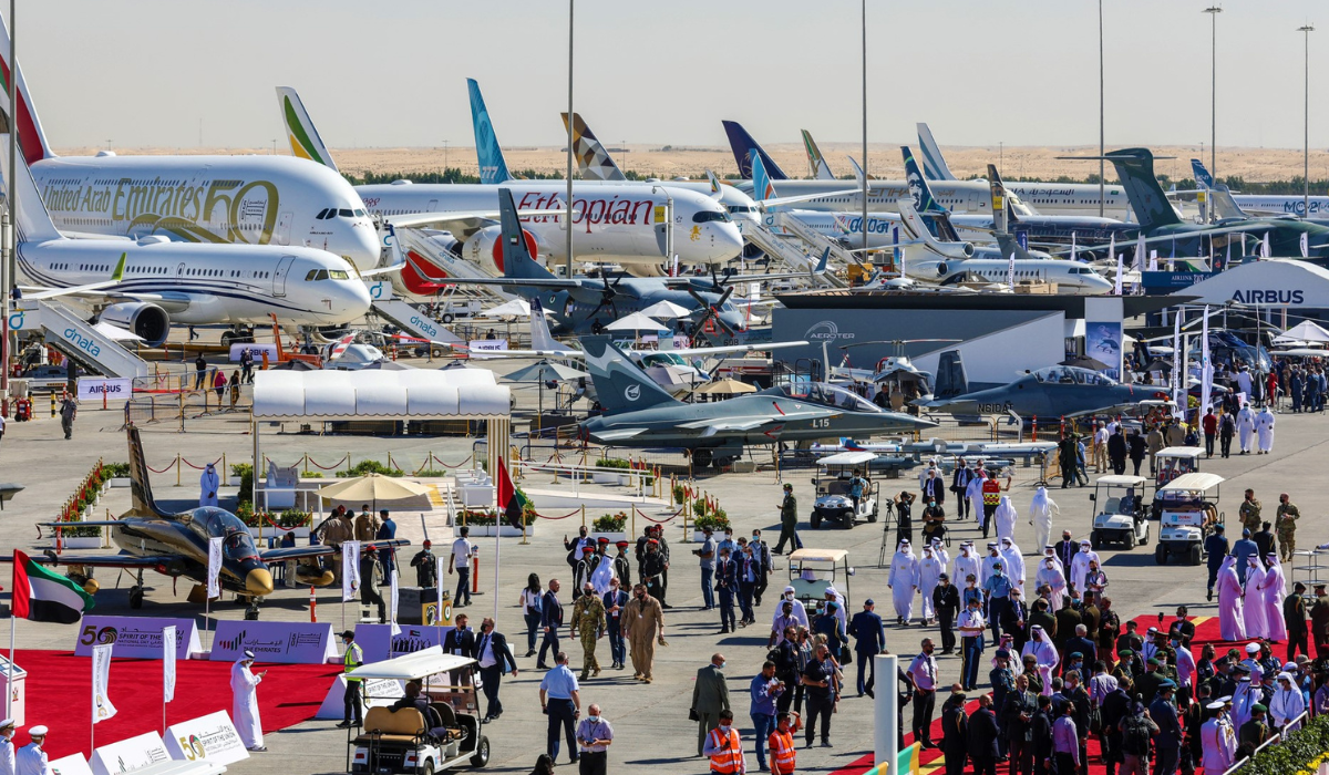 Dubai Airshow diễn ra tại UAE từ ngày 13/11 - 17/11. Ảnh: Dubai Airshow
