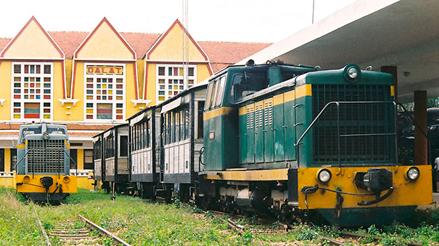 Ga Đ&agrave; Lạt l&agrave; nh&agrave; ga xe lửa cổ xưa nh&aacute;t Đ&ocirc;ng Dương.