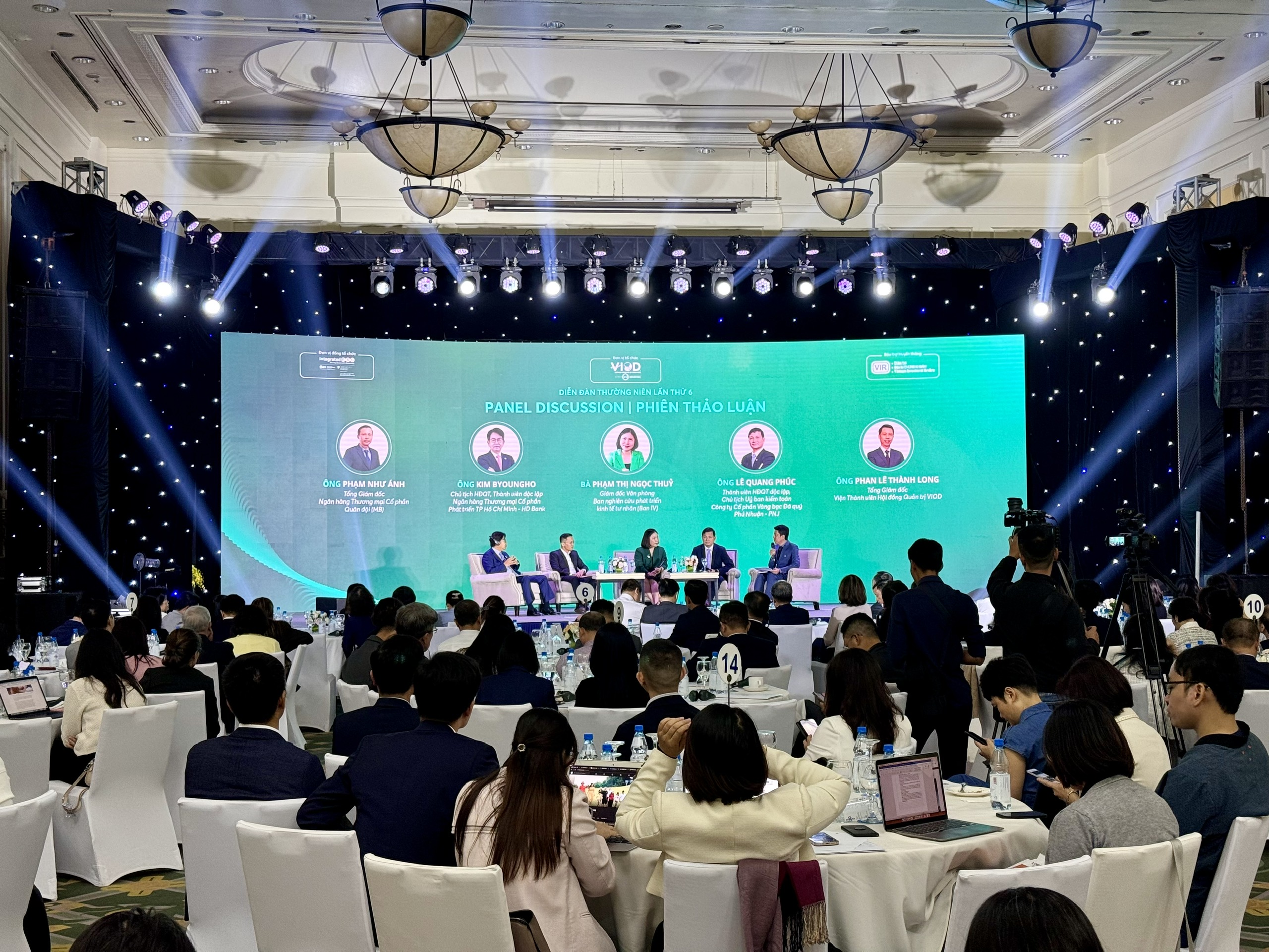 Phiên thảo luận về tài chính xanh tại Diễn đàn thường niên lần thứ 6 về quản trị công ty năm 2023 (AF6).