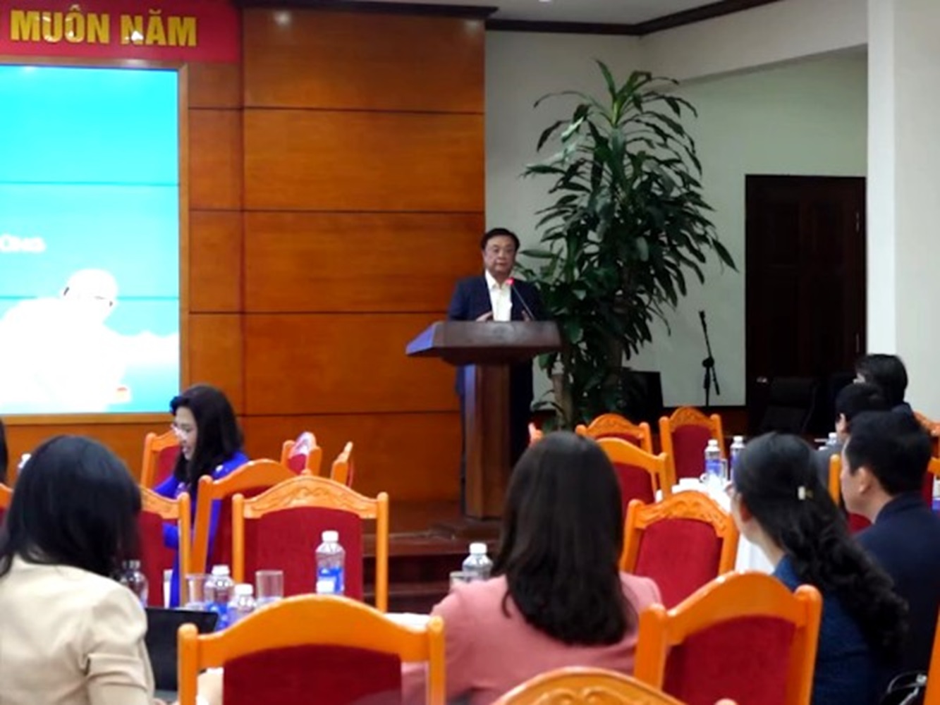 Ông Lê Minh Hoan, Bộ trưởng Bộ Nông nghiệp và Phát triển nông thôn.