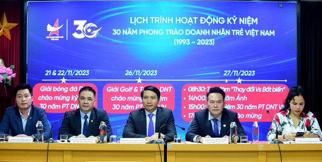 Chương trình kỷ niệm 30 năm phong trào Doanh nhân trẻ là dịp để doanh nhân trẻ Việt Nam nhìn lại chặng đường 30 năm hình thành và phát triển.