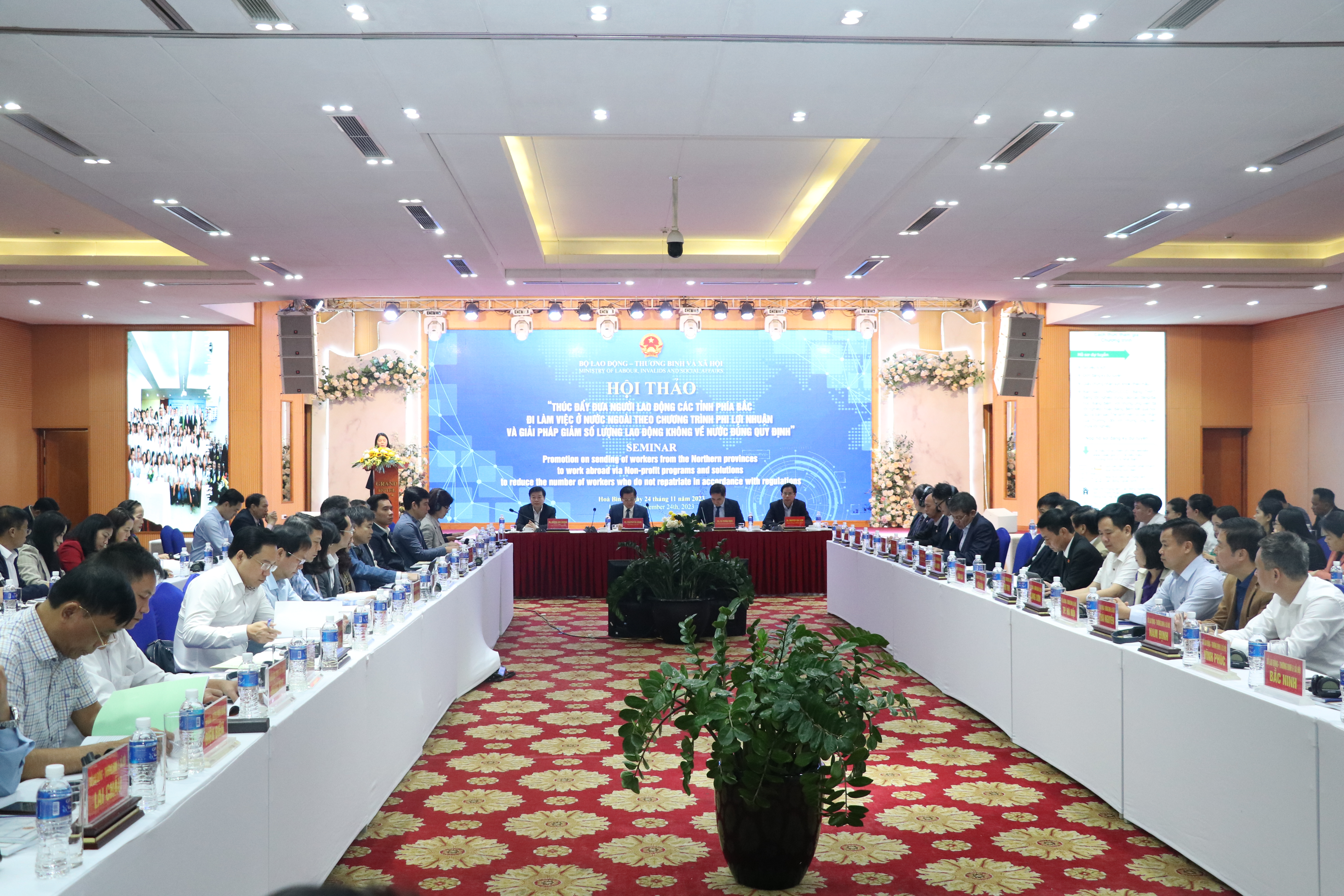 Toàn cảnh hội thảo. Ảnh - MOLISA.