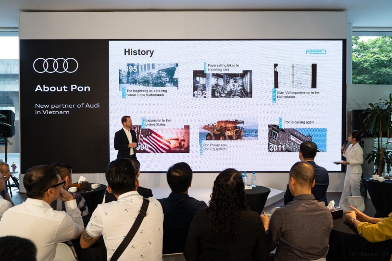 Pon Holdings becomes new partner importing and distributing Audi vehicles in Vietnam