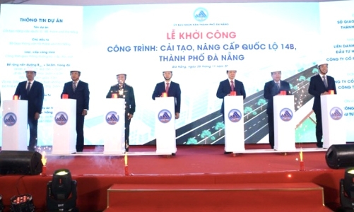 Đà Nẵng khởi công Dự án cải tạo, nâng cấp Quốc lộ 14B có tổng mức đầu tư hơn 788 tỷ đồng